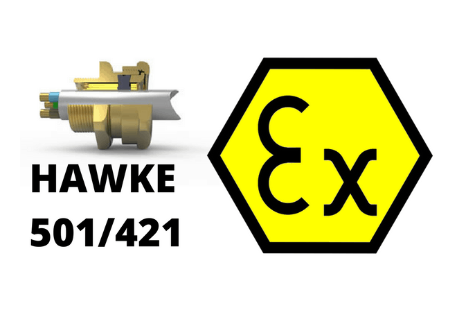 Hawke 501/421 Cable Gland Ốc Siết Cáp chống nổ