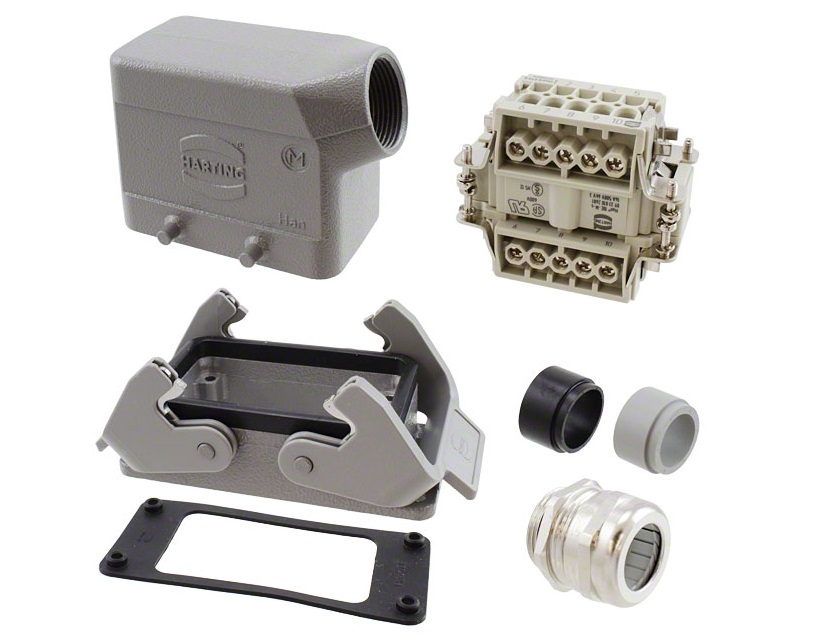 Đầu nối điện tải lớn Harting Han® Connector