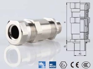 Ốc siết cáp điện chống cháy nổ