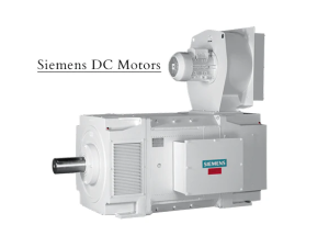 Động cơ điện một chiều Siemens SIMOTICS DC Motors